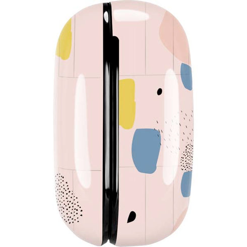 Pastel Polka Dot Galaxy Buds Live Skin