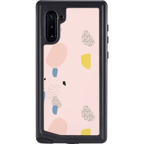 Pastel Polka Dot Galaxy Note 10 Waterproof Case