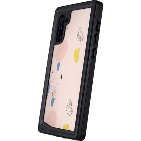 Pastel Polka Dot Galaxy Note 10 Waterproof Case