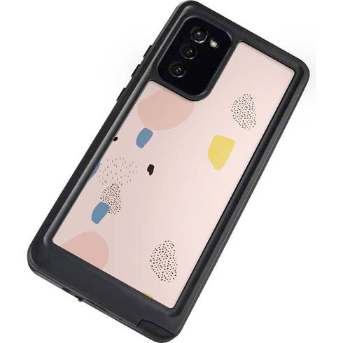 Pastel Polka Dot Galaxy Note20 5G Waterproof Case