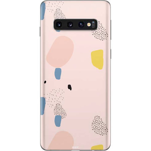 Pastel Polka Dot Galaxy S10 Skin