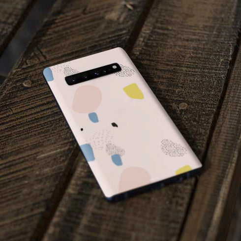 Pastel Polka Dot Galaxy S10 Skin