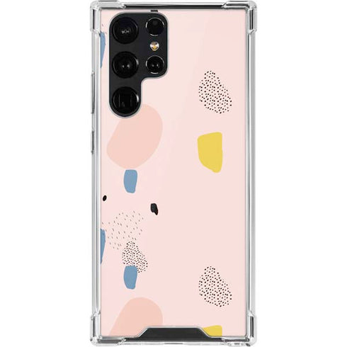 Pastel Polka Dot Galaxy S22 Ultra Clear Case