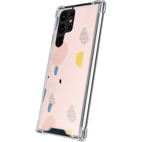 Pastel Polka Dot Galaxy S22 Ultra Clear Case