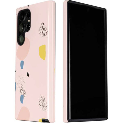 Pastel Polka Dot Galaxy S22 Ultra Pro Case