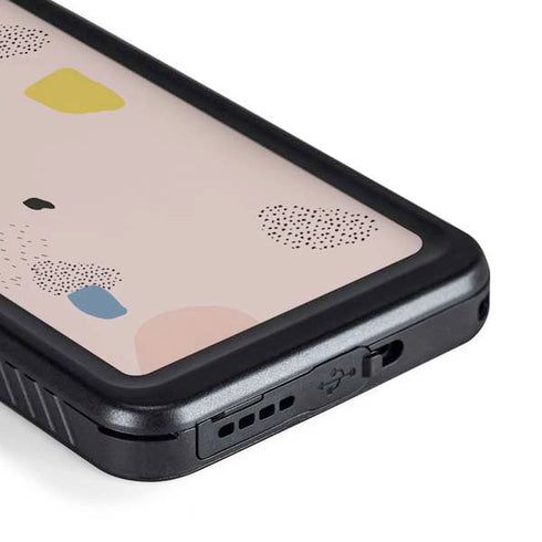 Pastel Polka Dot Galaxy S23 Waterproof Case