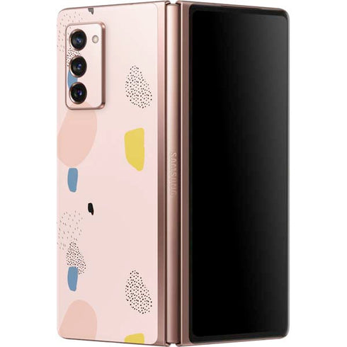 Pastel Polka Dot Galaxy Z Fold2 5G Skin