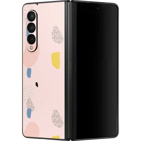 Pastel Polka Dot Galaxy Z Fold3 5G Skin