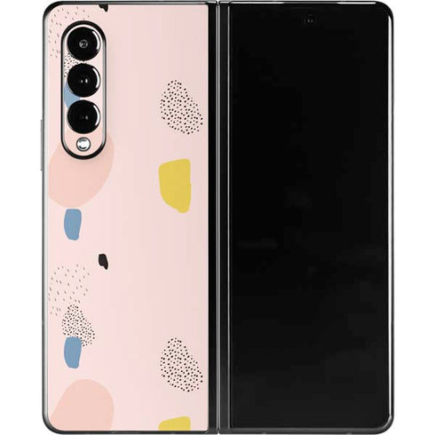 Pastel Polka Dot Galaxy Z Fold3 5G Skin