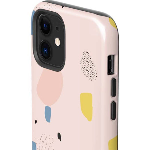 Pastel Polka Dot iPhone 12 Impact Case