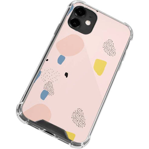 Pastel Polka Dot iPhone 12 Mini Clear Case