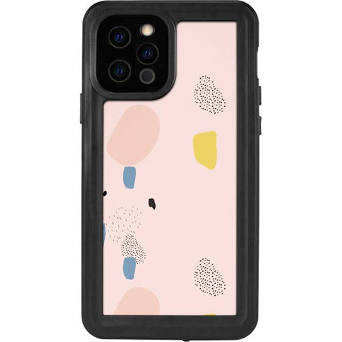 Pastel Polka Dot iPhone 12 Pro Waterproof Case