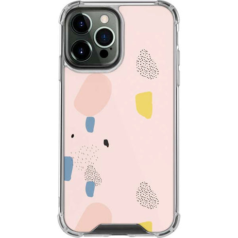 Pastel Polka Dot iPhone 13 Pro Max Clear Case