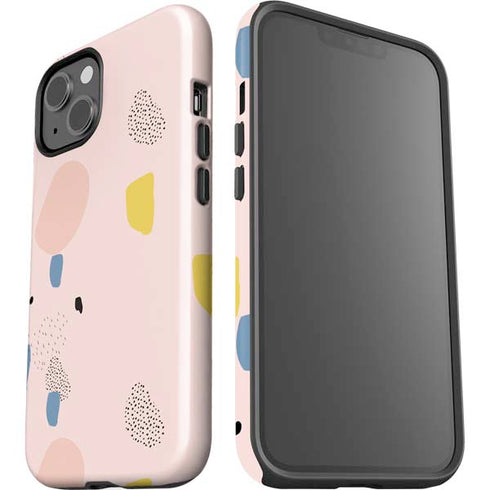 Pastel Polka Dot iPhone 14 Plus Impact Case