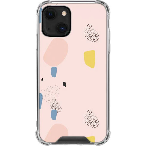 Pastel Polka Dot iPhone 14 Plus Clear Case