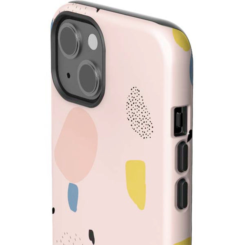 Pastel Polka Dot iPhone 14 Impact Case