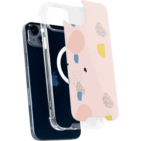 Pastel Polka Dot iPhone 14 Plus MagSafe Case