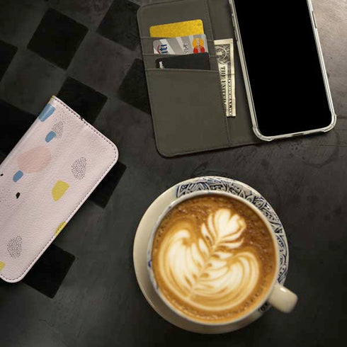 Pastel Polka Dot iPhone 14 Pro Max Folio Case