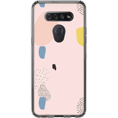 Pastel LG K51/Q51 Clear Case