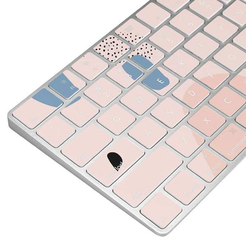 Pastel Polka Dot Magic Keyboard Skin