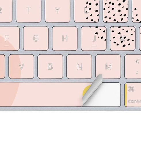 Pastel Polka Dot Magic Keyboard Skin