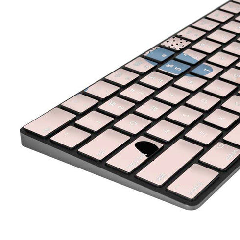 Pastel Polka Dot Magic Keyboard with Numeric Keypad Skin