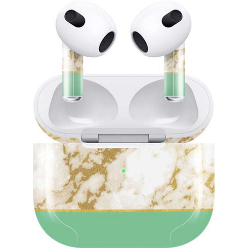 Pastel Marble Apple AirPods (3rd Gen 2021) Skin
