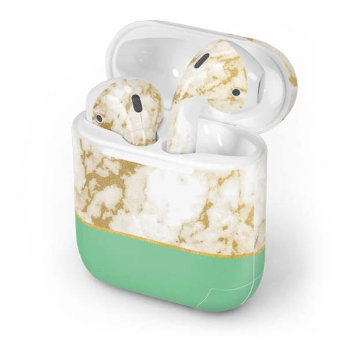 Pastel Marble Apple AirPods Skin