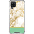 Pastel Marble Galaxy A12 Clear Case