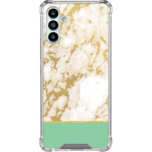 Pastel Marble Galaxy A13 5G Clear Case