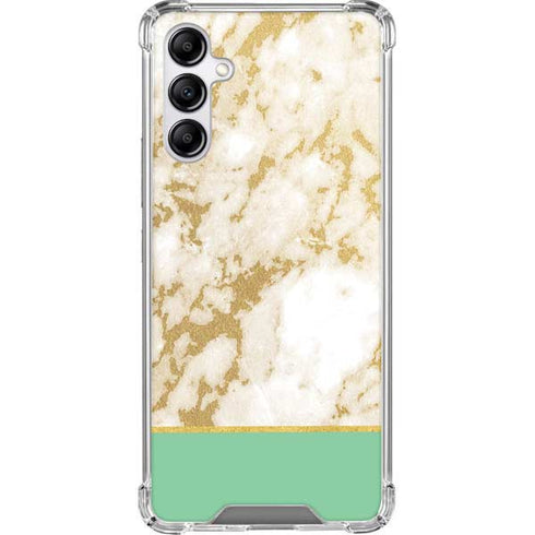 Pastel Marble Galaxy A14 5G Clear Case