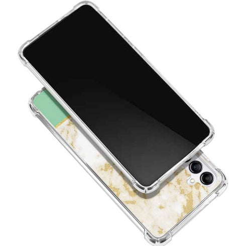 Pastel Marble Galaxy A15 5G Clear Case