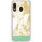 Pastel Marble Galaxy A20 Clear Case