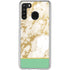 Pastel Marble Galaxy A21 Clear Case