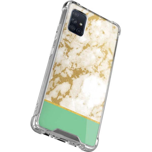 Pastel Marble Galaxy A51 5G Clear Case