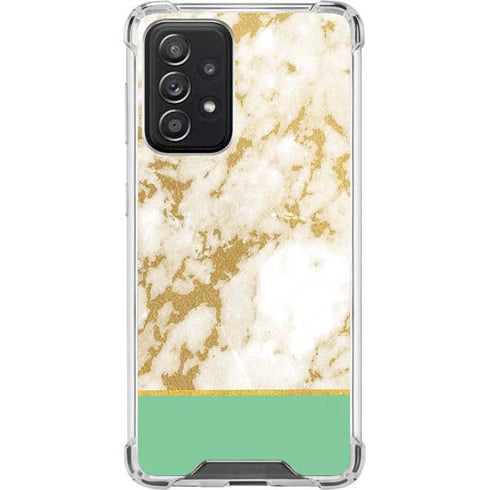 Pastel Marble Galaxy A52 5G Clear Case