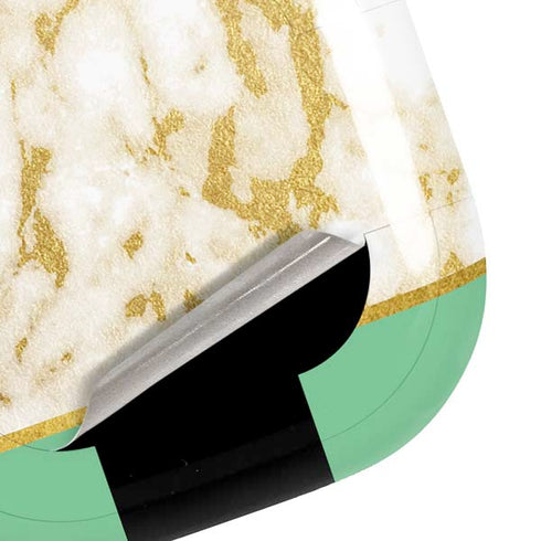 Pastel Marble Galaxy Buds Live Skin