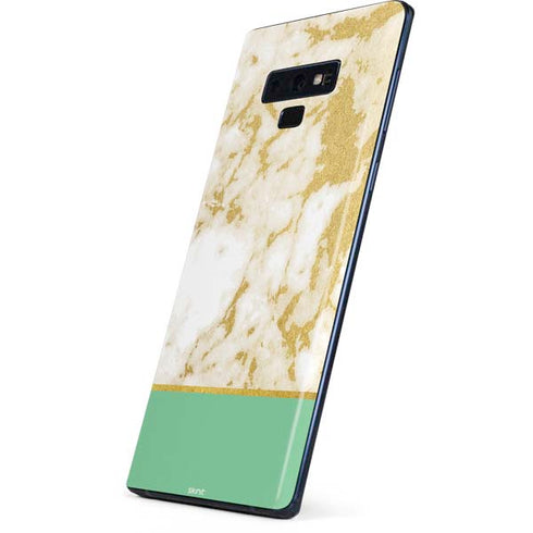Pastel Marble Galaxy Note 9 Skin