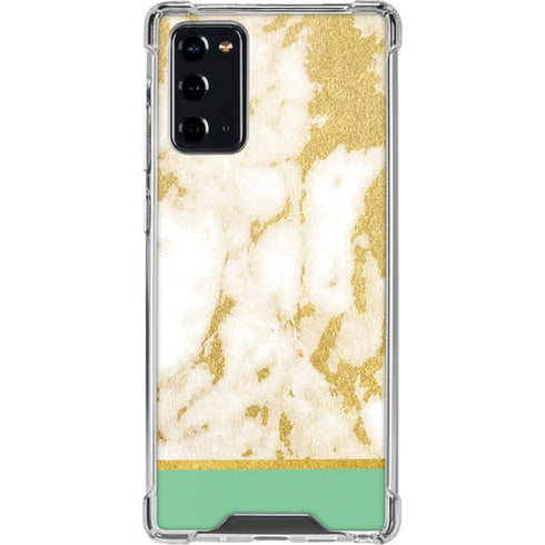 Pastel Marble Galaxy Note20 5G Clear Case
