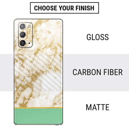 Pastel Marble Galaxy Note20 5G Skin