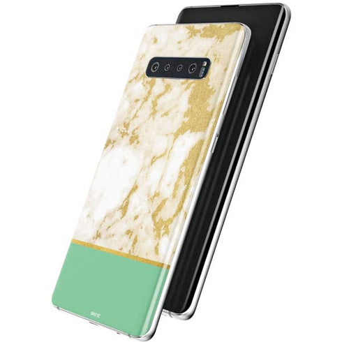 Pastel Marble Galaxy S10 Plus Skin