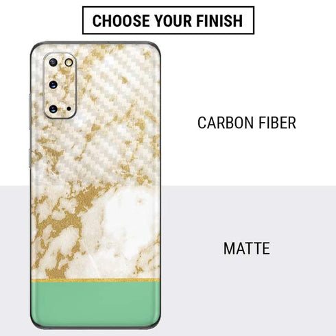 Pastel Marble Galaxy S20 Skin