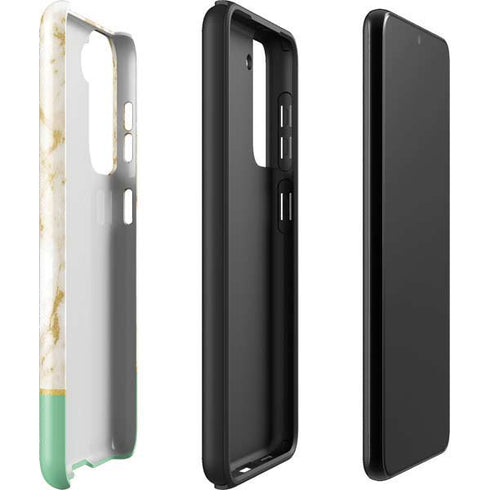 Pastel Marble Galaxy S22 Pro Case