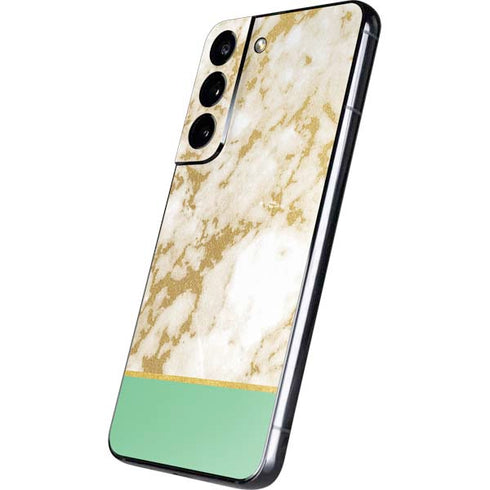 Pastel Marble Galaxy S22 Skin