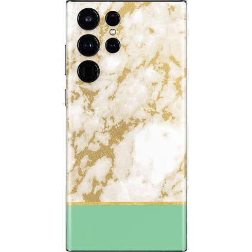 Pastel Marble Galaxy S22 Ultra Skin
