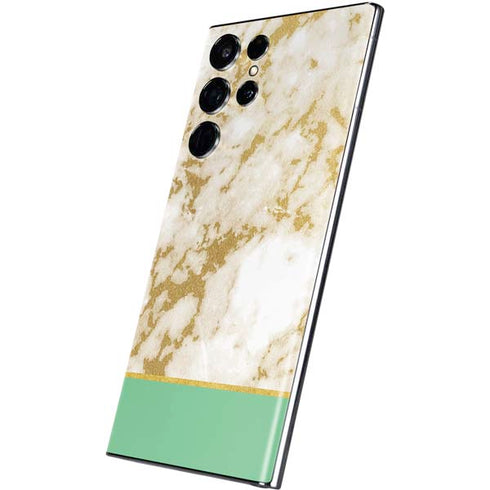 Pastel Marble Galaxy S22 Ultra Skin