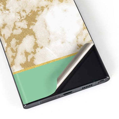 Pastel Marble Galaxy S22 Ultra Skin