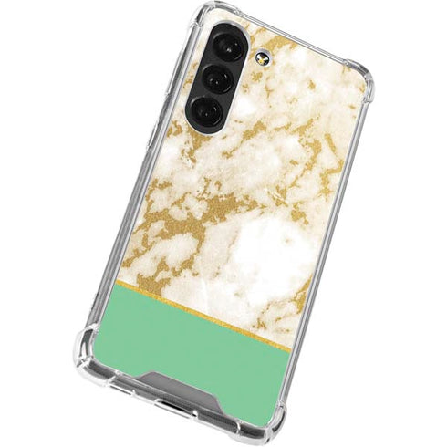 Pastel Marble Galaxy S23 Clear Case