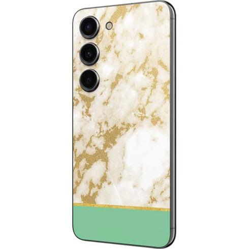 Pastel Marble Galaxy S23 Skin