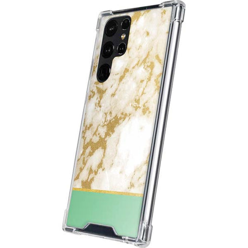 Pastel Marble Galaxy S24 Ultra Clear Case